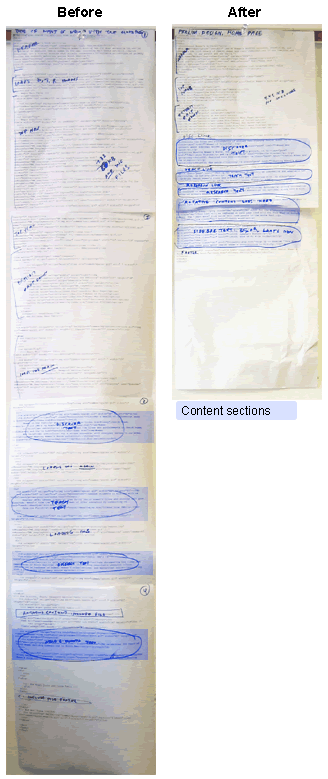 Screen Shot: Code printouts